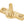 From The Anvil's Polished Brass Offset Stay Pin