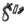 From The Anvil's Black Locking Shepherds Crook Fastener