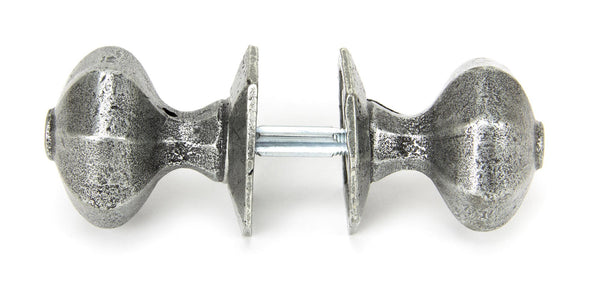 Octagonal Mortice/Rim Knob Set by From The Anvil