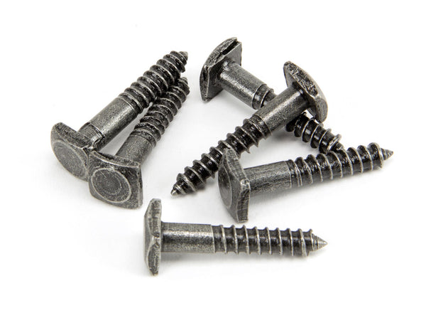 From The Anvil's Pewter Patina Lagg Bolt for Cottage Latch (6)