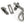 From The Anvil's Pewter Patina Locking Shepherds Crook Fastener