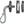 Locking Shepherds Crook Fastener by From The Anvil