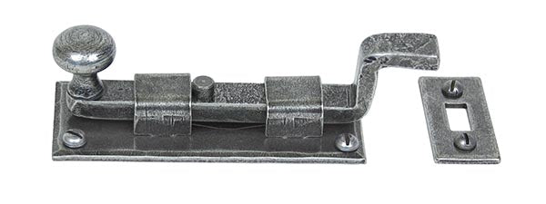 From The Anvil, 4" Cranked Knob Bolt, Door Bolts & Chains, Bolts