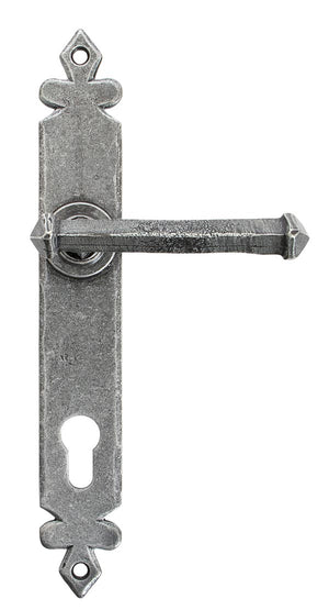 From The Anvil, Tudor Lever Espag. Lock Set, Door Handles, Espagnolette