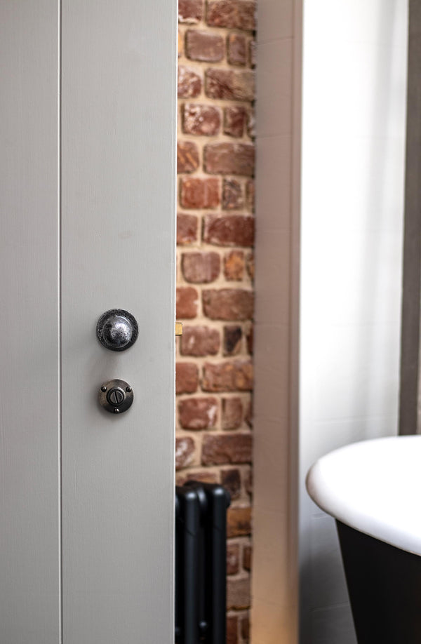 Round Mortice/Rim Knob Set