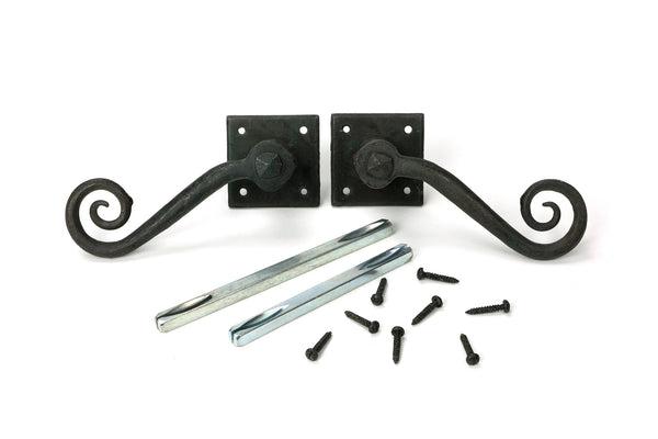 Monkeytail Lever on Rose Set (Diamond) by From The Anvil