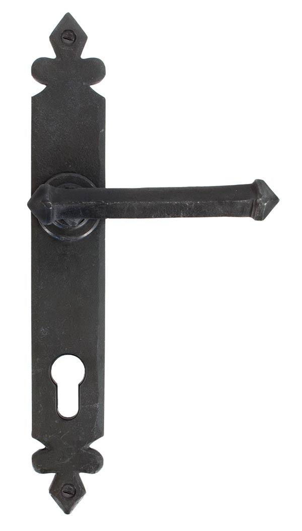 From The Anvil, Tudor Lever Espag. Lock Set, Door Handles, Espagnolette