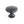 From The Anvil's Black Hammered Cabinet Knob