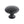 From The Anvil's Black Hammered Cabinet Knob