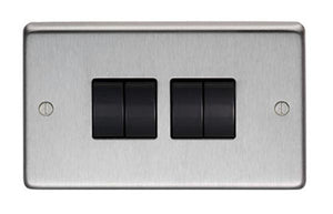 From The Anvil, Quad 10 Amp Switch, Electrical Switches & Sockets, Electrical Switches & Sockets