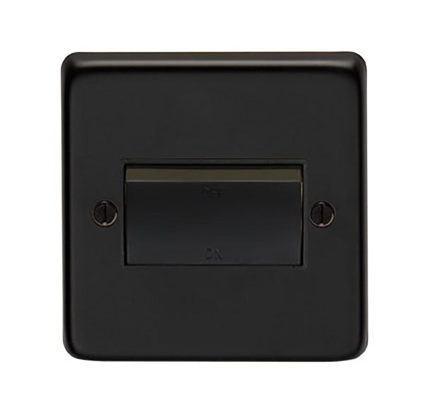 From The Anvil's Matt Black BN Fan Isolator Switch