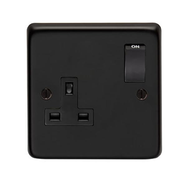 From The Anvil, MB Single 13 Amp Switched Socket, Electrical Switches & Sockets, Electrical Switches & Sockets