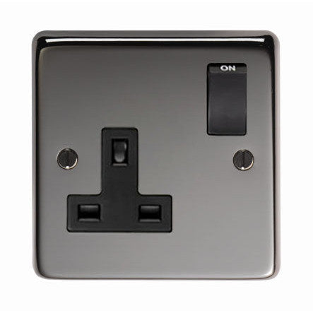 BN Single 13 Amp Switched Socket