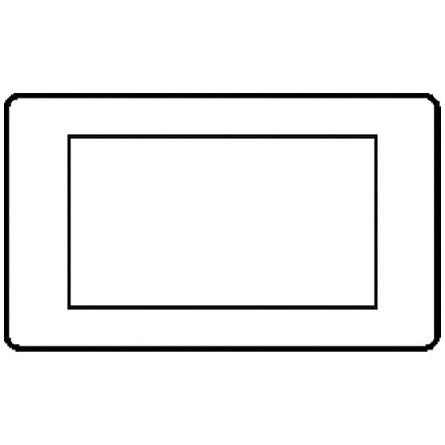 Studio Range-Polished Brass-4 Module Euro Plate