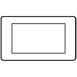 Mode Range Matt Black 4 Module Euro Plate