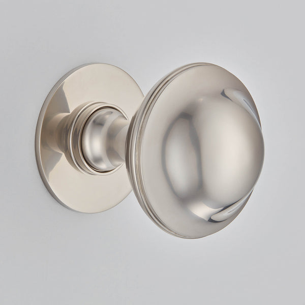 Croft - Plain Round Centre Door Knob 4175 by Croft Ironmongery