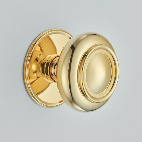 Croft Ironmongery, Verve Centre Door Knob-4176, Exterior Hardware, Centre Door Knobs