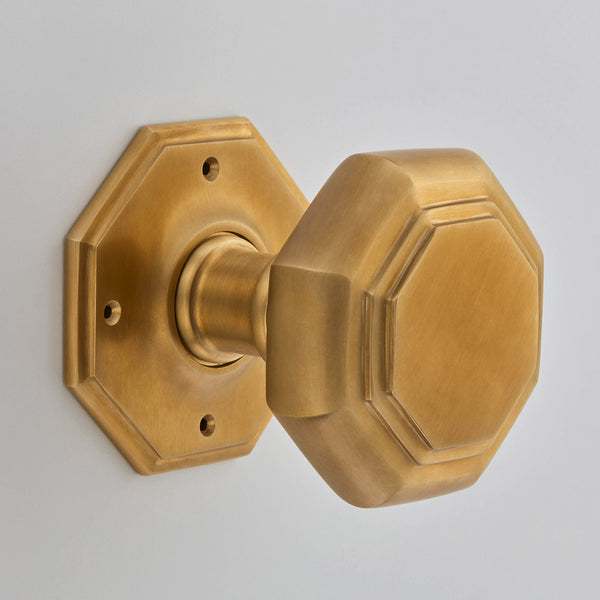Croft - Flat Octagonal Mortice Furniture 4185M by Croft Ironmongery