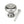 Pewter Regency Cabinet Knob - Small