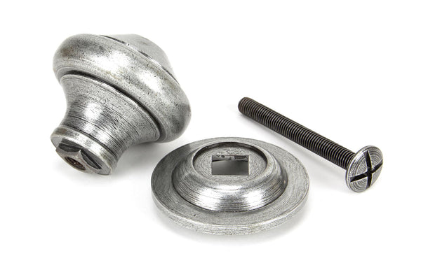 Regency Centre Door Knob by From The Anvil