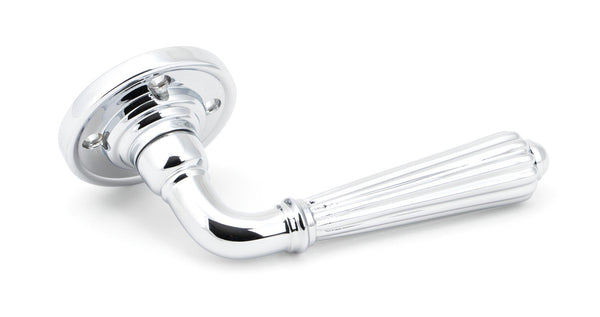 Hinton Lever on Rose Set (Sprung) by From The Anvil