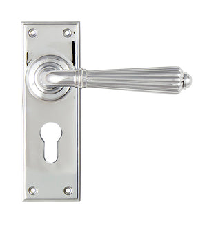 From The Anvil, Hinton Lever Euro Lock Set, Door Handles, Lever Euro