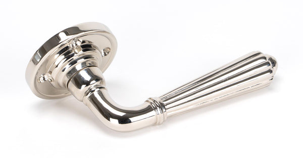 Hinton Lever on Rose Set (Sprung) by From The Anvil