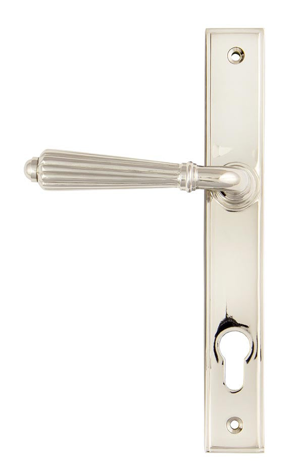 From The Anvil, Hinton Slimline Lever Espag. Lock Set, Door Handles, Espagnolette