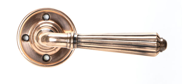 Hinton Lever on Rose Set (Sprung) by From The Anvil