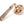 From The Anvil's Polished Bronze Hinton Lever on Rose Set (Sprung)