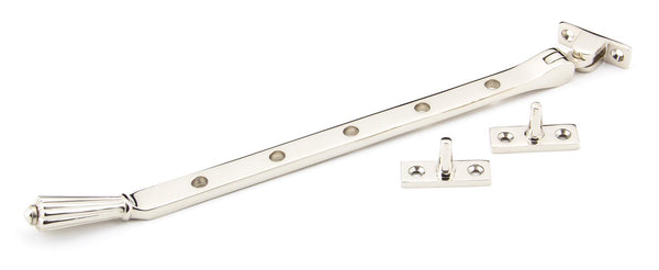 From The Anvil's Polished Nickel Hinton Stay