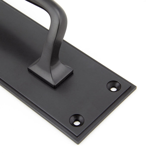 Art Deco Pull Handle on Backplate