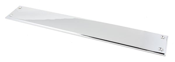 Polished Chrome 425mm Art Deco Fingerplate