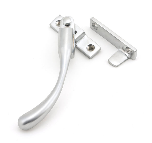 From The Anvil's Satin Chrome Night-Vent Locking Peardrop Fastener