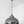 Hammered Nickel Harborne Pendant by From The Anvil