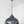 Hammered Nickel Harborne Pendant by From The Anvil