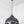 Hammered Nickel Harborne Pendant by From The Anvil