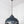 Hammered Nickel Harborne Pendant by From The Anvil