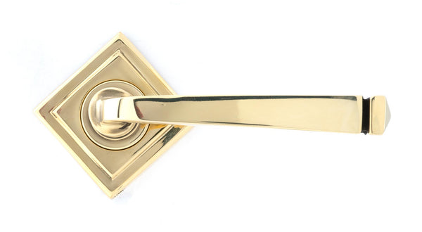Avon Round Lever on Rose Set (Sprung) by From The Anvil