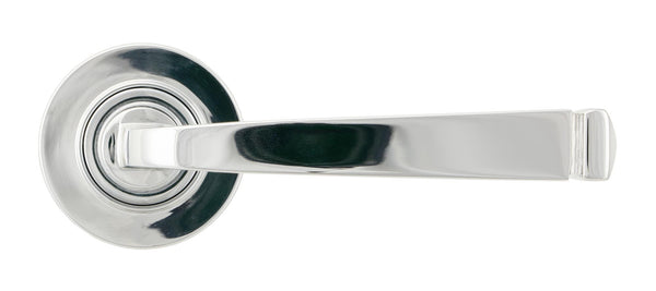 Avon Round Lever on Rose Set (Sprung) by From The Anvil