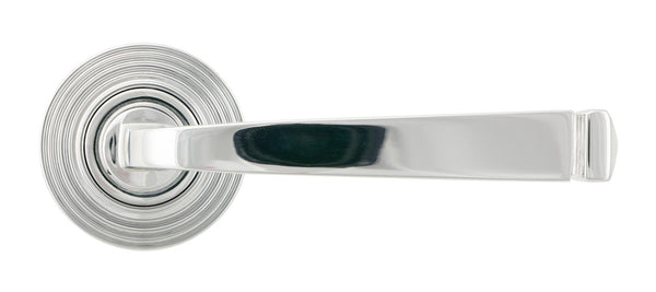Avon Round Lever on Rose Set (Sprung) by From The Anvil