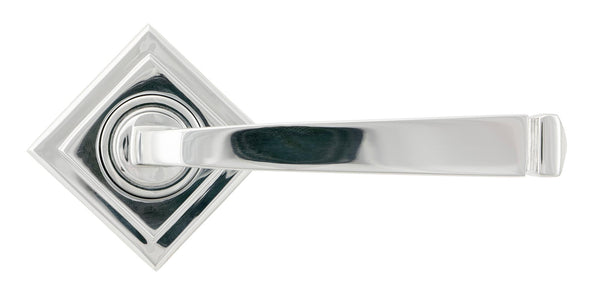 Avon Round Lever on Rose Set (Sprung) by From The Anvil