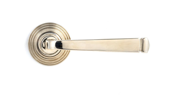 Avon Round Lever on Rose Set (Sprung) by From The Anvil