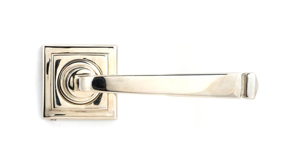Avon Round Lever on Rose Set (Sprung) by From The Anvil