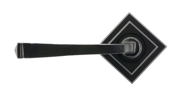 Avon Round Lever on Rose Set (Sprung) by From The Anvil
