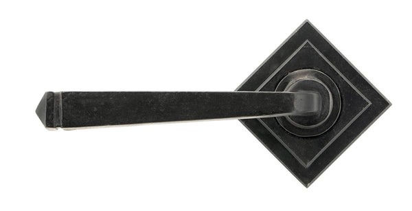 Avon Round Lever on Rose Set (Sprung) by From The Anvil