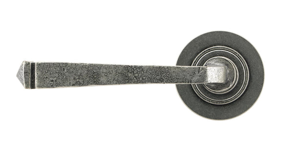 Avon Round Lever on Rose Set (Sprung) by From The Anvil