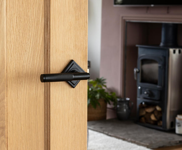 Brompton Lever on Rose Set (Sprung) by From The Anvil