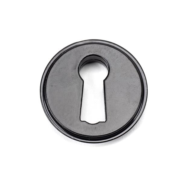 Black Round Escutcheon (Square)