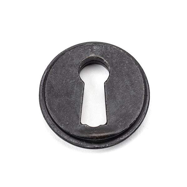 External Beeswax Round Escutcheon (Plain)